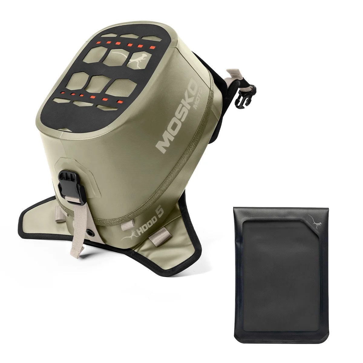 Mosko Moto Hood tank bag in Woodland